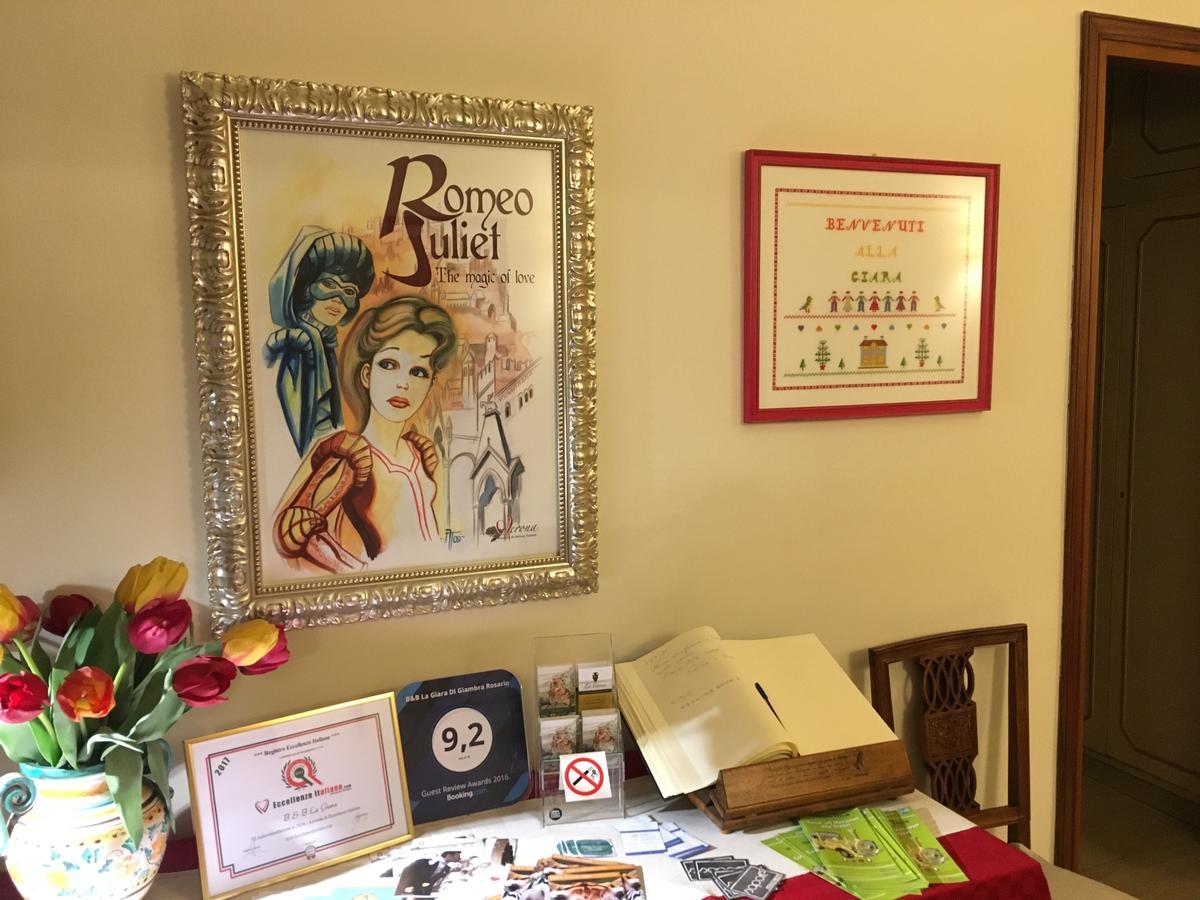 B&B La Giara Di Giambra Rosario Verona Eksteriør billede
